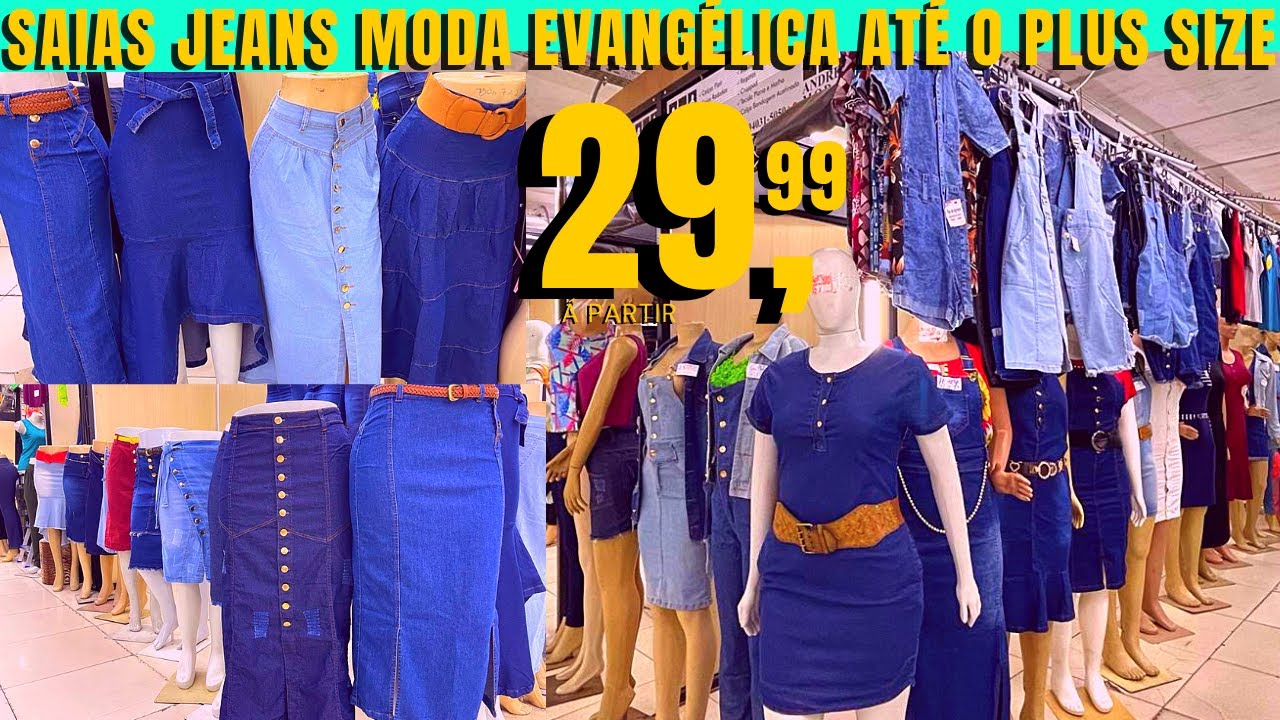 Watch Now BRÁS SP | Á PARTIR 29,99 SAIAS JEANS MODA EVANGELICA BRÁS SP | Á PARTIR 29,99 SAIAS JEANS MODA EVANGELICA
