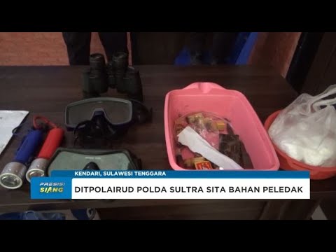 DITPOLAIRUD POLDA SULTRA TANGKAP 2 NELAYAN PEMBUAT BOM IKAN DI KOLAKA