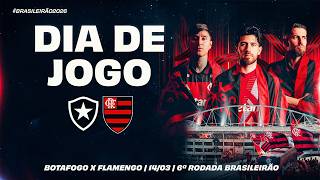 🔴 AO VIVO: BOTAFOGO x FLAMENGO | PRÉ-JOGO + NARRAÇÃO | BRASILEIRÃO (14/03/26)
