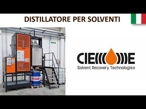 Distilltore per Solventi Ciemme - Serie Evolution EV 225