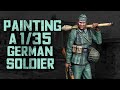 Painting a 1/35 WW2 German Soldier | Scale 75 Landser