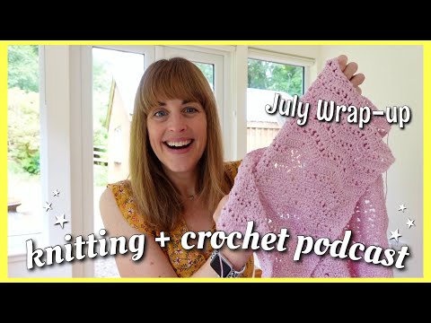 103• July Wrap Up! Crochet Cardigan Success | Distracted by Wildlife 🐁
