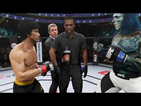 Bruce Lee vs. Acid Hustler - EA Sports UFC 2 - Epic Fight