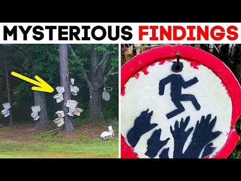 33 MYSTERIOUS THINGS THAT WERE FOUND IN A FOREST! HOW IS THIS POSSIBLE?