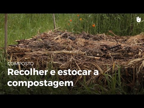 Recolher e estocar a compostagem | Agricultura
