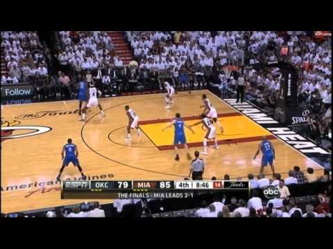 [6.19.12] Russell Westbrook - 43 points vs Heat (Game 4) (Complete Highlights)