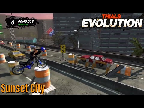 Trials Evolution - Sunset City - Custom Track