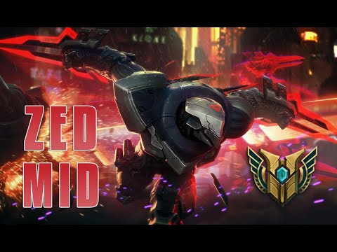Zed Mid - League of Legends | Full Ranked Gameplay | No Commentary