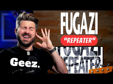 FUGAZI are something ELSE. Bass Teacher REACTS to "Repeater"