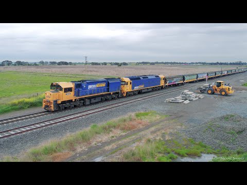 7734V Pacific National Standard Gauge Grain Train (21/9/2022) - PoathTV Australian Railways