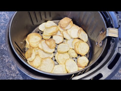 Air Fryer Sliced Potatoes