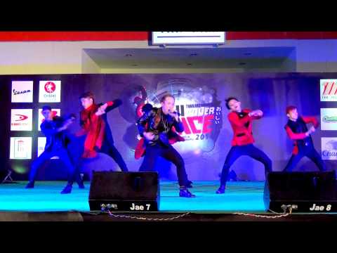 140803 B.O.Y cover B.A.P - Intro + 1004(Angel) @OISHI Thailand Cover Dance 2014 (Audition)