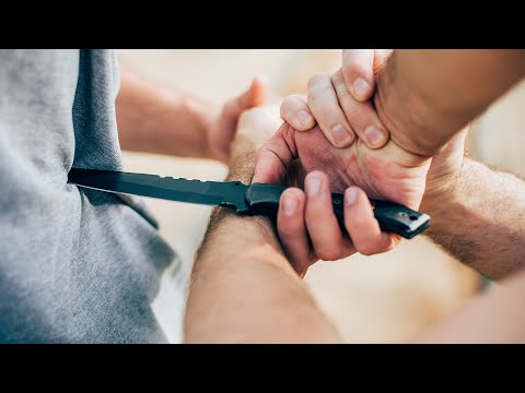 Defense from knife, drills to survive on the street  - Russian martial arts IZVOR