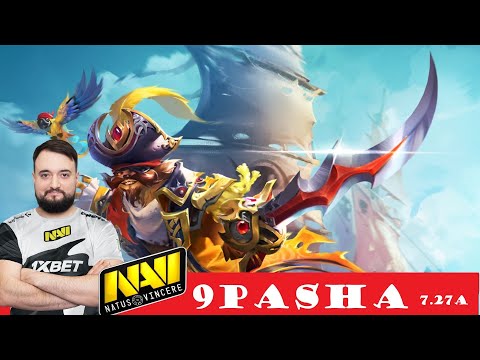 [DOTA 2] Na'Vi.9pasha the PANGOLIER [OFFLANE] [7.27A]