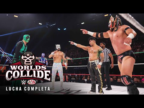 The LWO & Lince Dorado vs. Octagón Jr., Aero Star & Mr. Iguana: Worlds Collide 2025 highlights