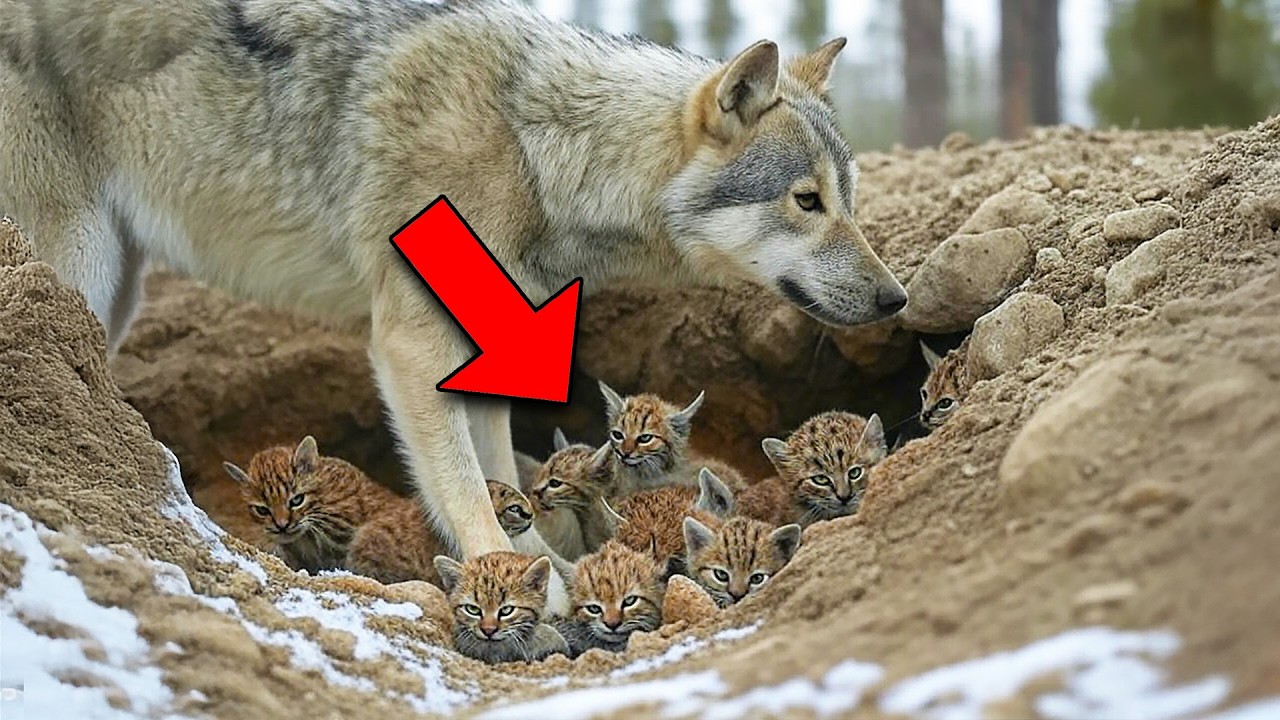 A Dog Found Dying Bobcat Kittens. What She Did Next Is Amazing!