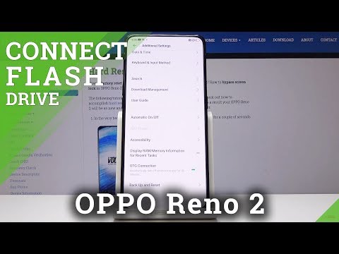 How to Enable USB OTG in Oppo Reno 2 – On The Go Connection