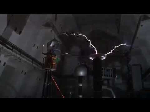 VÚ Běchovice 12.11.2014 - Teslův transformátor