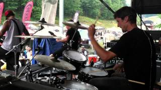 Dan Carle - After the Burial - Cursing Akhenaten (Warped Tour 2012)