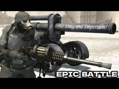 ULTIMATE MOD WARHAMMER 40,000: Death Korps of Krieg vs Tau! - Men of War: Assault Squad 2