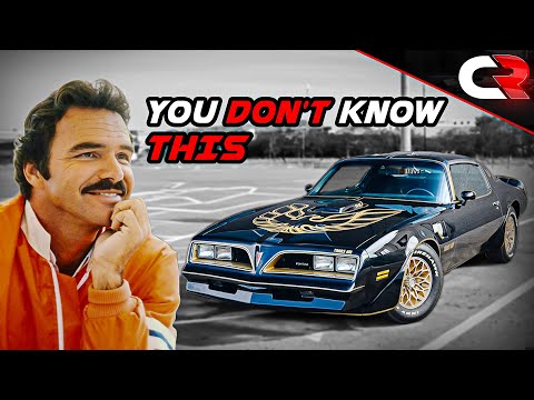 Story Behind The Iconic The 1977 Pontiac Trans Am - Tribute To Burt Reynolds