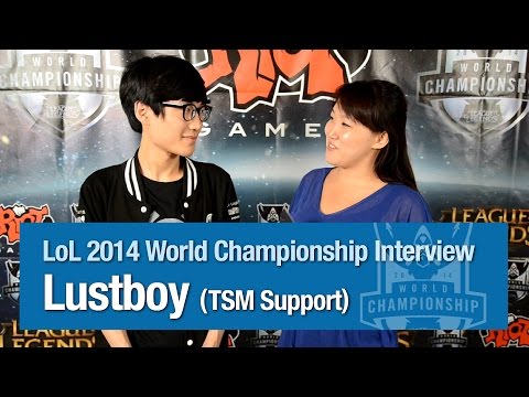 LoL 2014 World Championship Interview - Lustboy (TSM support)