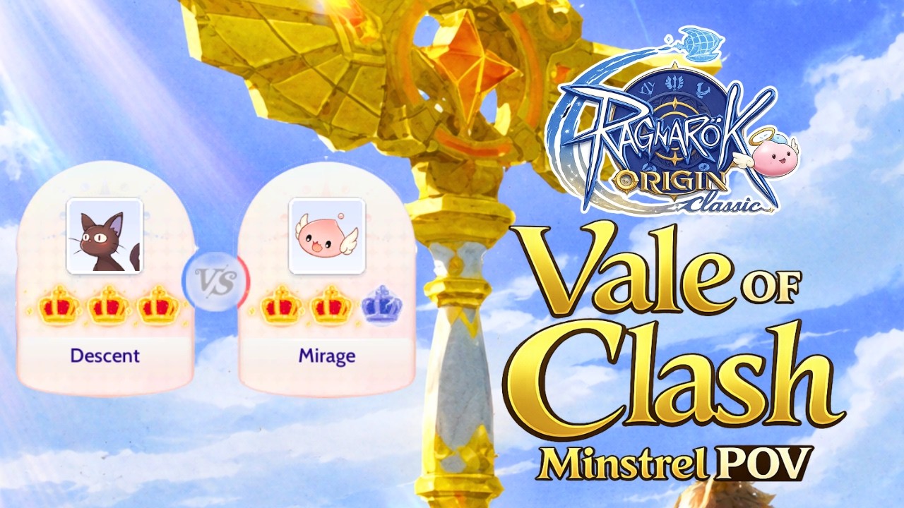 Ragnarok Origin Classic: Mirage vs Descent - Minstrel POV!