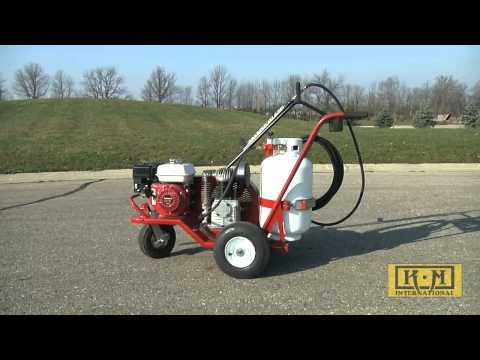 KM International Crack Jet II Asphalt Crack Repair Heat Lance