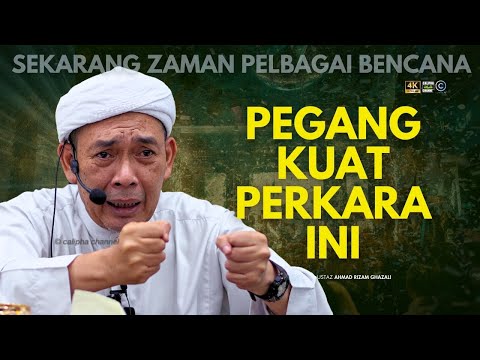 USTAZ AHMAD RIZAM - CARA NAK SELAMAT DARI ZAMAN PELBAGAI BENCANA INI