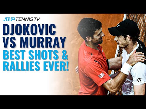 Novak Djokovic vs Andy Murray: Best ATP Shots & Rallies Ever