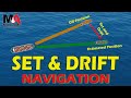 How To Calculate Set And Drift Marine Navigation Tutorial