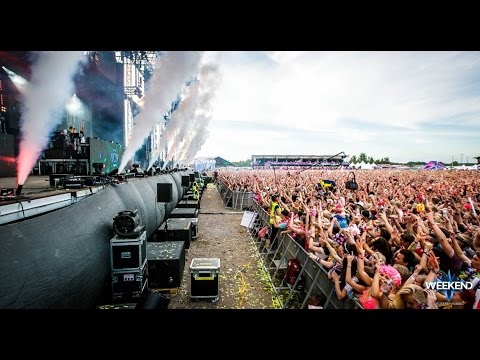 Tiësto, Steve Aoki, Martin Garrix, Showtek @ Weekend festival 2016 Sweden