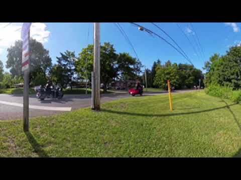360° 4K Video, August Ride, Crooks Hollow Rd and Hwy 8, Hamilton