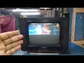 Samsung Ultra Slim 14 Inch CRT TV Vertical Picture Jumping And Height Problem