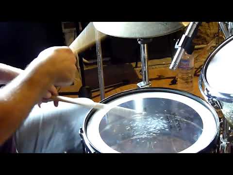 Wambooka -Controlled Overtones Drum Heads - HAMMER TONE - Studio Demo