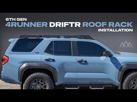 6th Gen (2025+) Toyota 4Runner DRIFTR Roof Rack - Installation