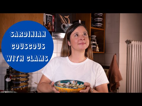 How to Make Sardinian Couscous with Clams | Fregula con Arselle (Katie's Kitchen)