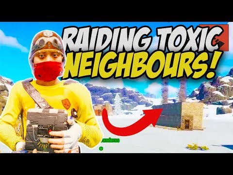 RAIDING TOXIC NEIGHBOURS! THE ULTIMATE REVENGE! - Rust Survival Gameplay