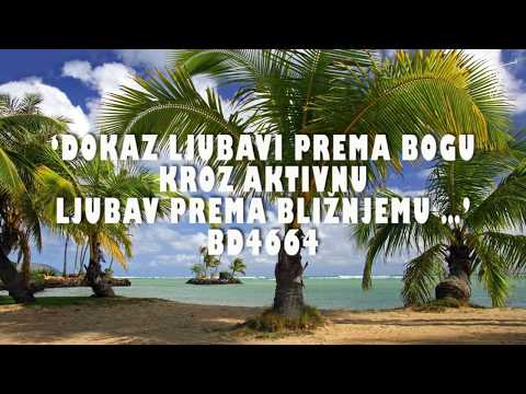 (Marko 12:28) (Mt 22:36-40)  BD 4664 ‘Dokaz Ljubavi prema Bogu kroz aktivnu Ljubav prema bližnjemu…’