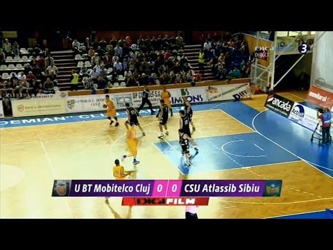 Playoffs R1.M4 - "U" BT Mobitelco Cluj vs. CSU Sibiu 03.05.2014 Full Game