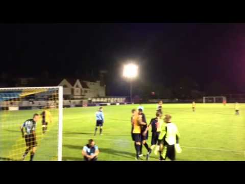 Kenny Pogue scores against Hailsham Town