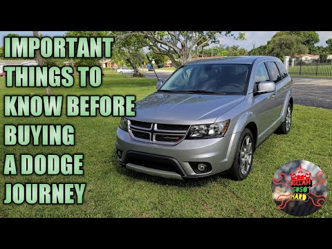 important thing you must know buying the dodge journey