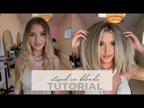 LIVED IN BLONDE HAIR COLOR: Tutorial for Hairstylists