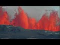 Iceland volcano starts erupting again, shooting lava into the sky