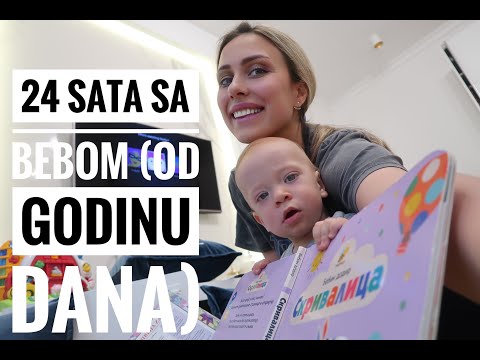 24 SATA S BEBOM 👶 OD GODINU DANA / DAY IN THE LIFE OF A 1 YEAR OLD!