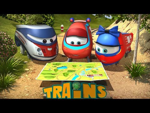 Videosammlung mit Loks Züge Trains - Animationsfilme für Kinder