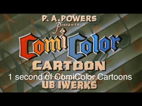 One Second of ComiColor Cartoons (1933-1936)