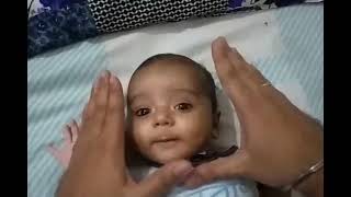 Baby funny face