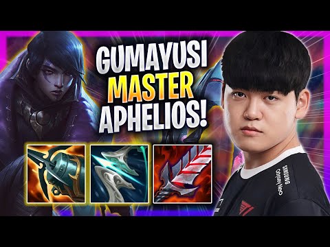 GUMAYUSI THE NEW MASTER OF APHELIOS! - T1 Gumayusi Plays Aphelios ADC vs Jhin! | Season 2023