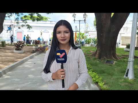 Embellecen la Plaza Bolívar de San Fdo. con trabajos de modernización